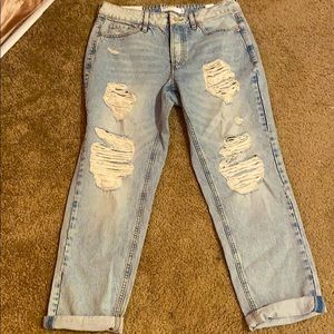 BRAND NEW WITH TAGS brand new light wash jeans
